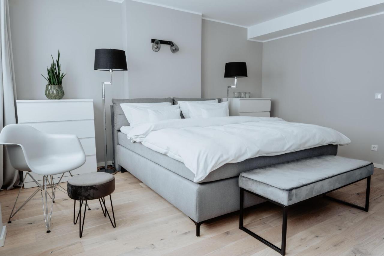 2-Zimmer City Apartment 57M² Mit King Size Bett Und Kueche Munster  Exterior photo